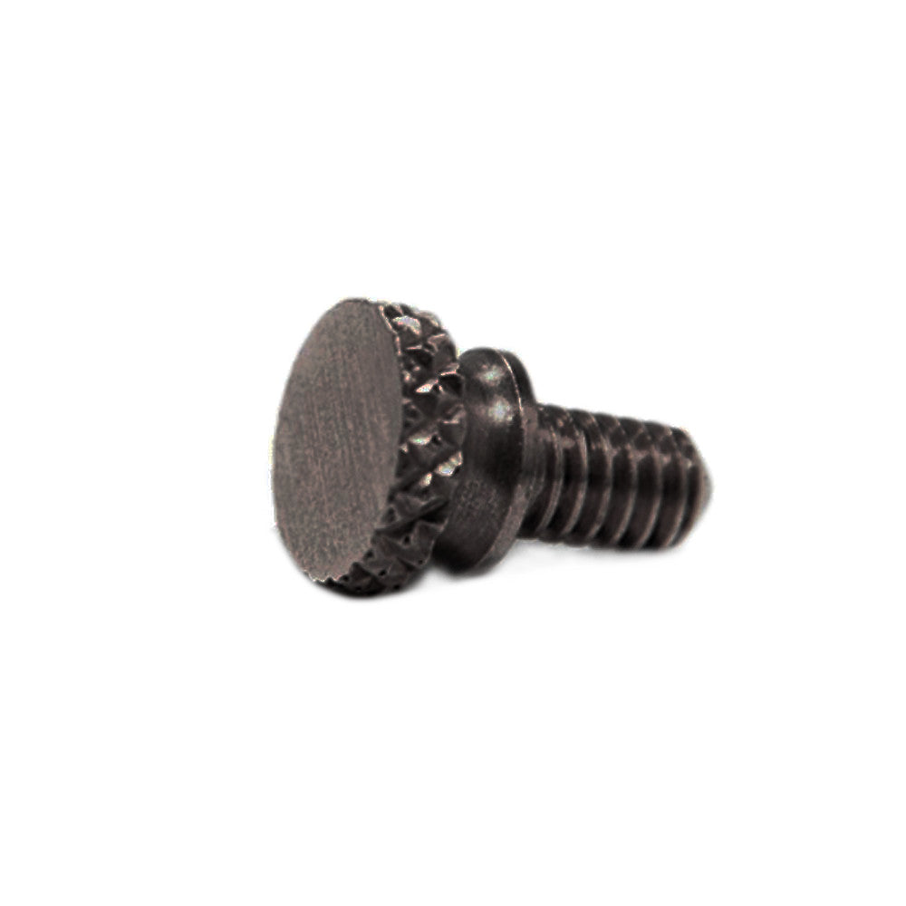 Custom Knurled Binding Post Screws - Blackened