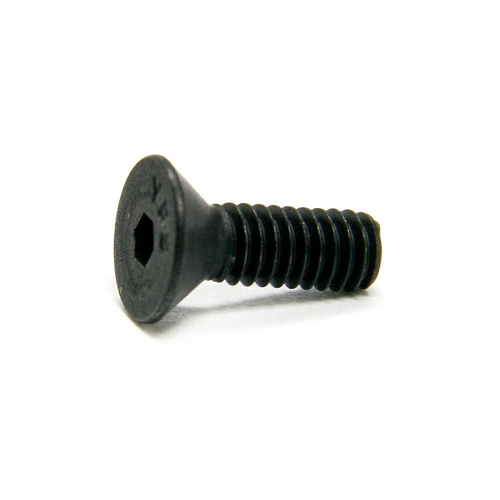 Black Steel Flat Socket Head Screws 8-32 THread - 1/2