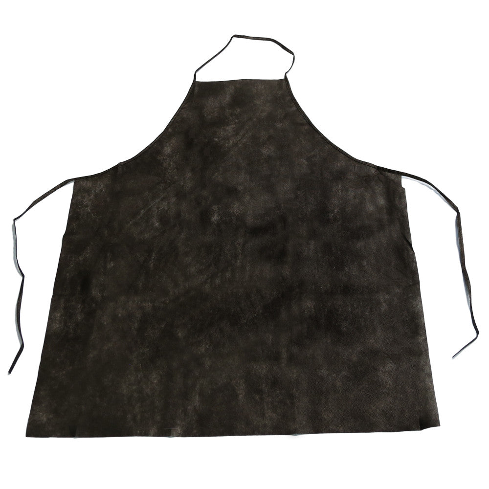 Jet Black Disposable Apron (50ct)