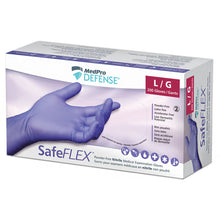 SafeFLEX Premium Powder Free Nitrile Gloves (box of 200)