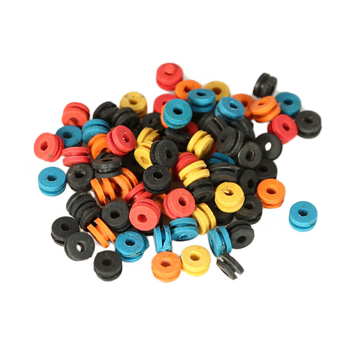 Needle Bar Grommets, Multi Colored  100 ct