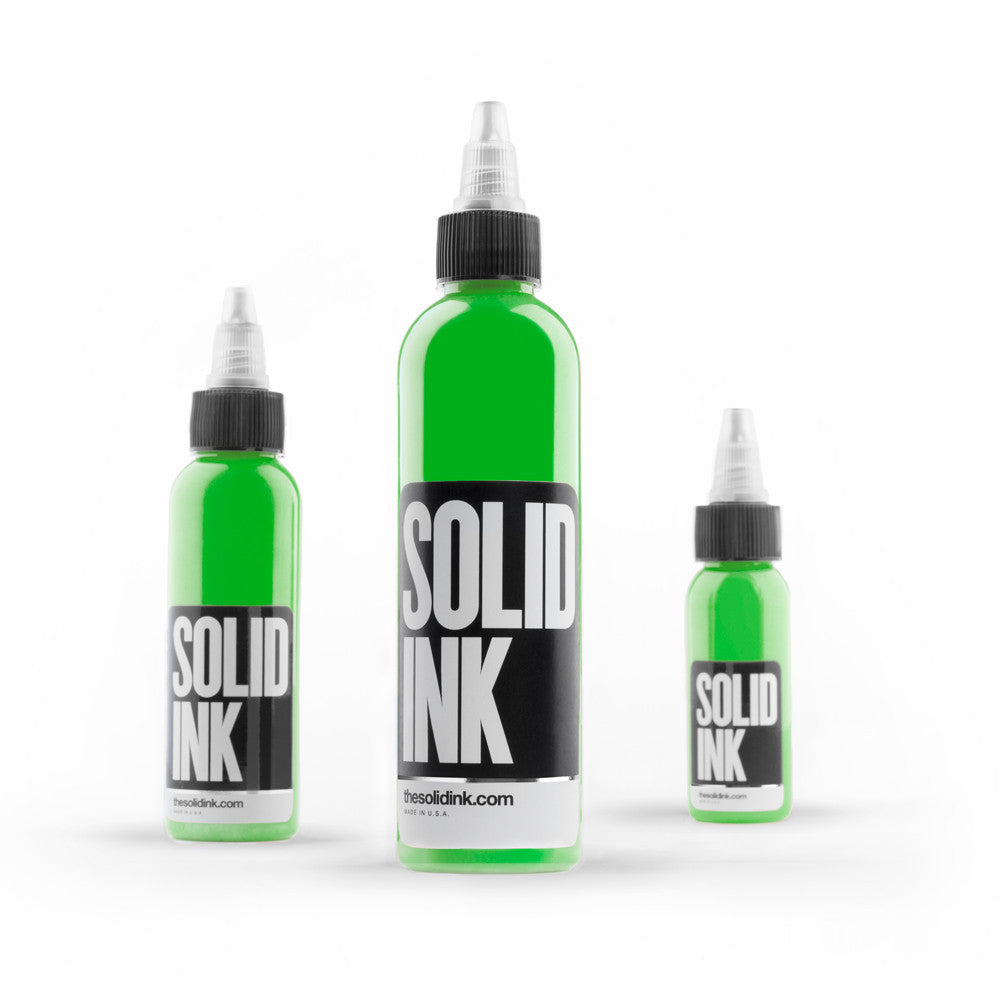Solid Ink - Light Green 4oz