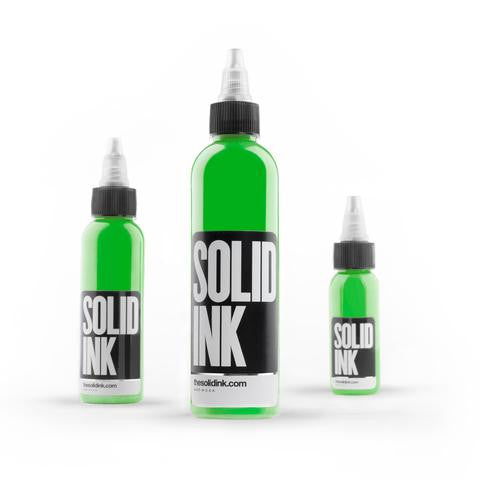 Solid Ink - Light Green 2oz