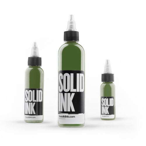 Solid Ink - Olive 4oz
