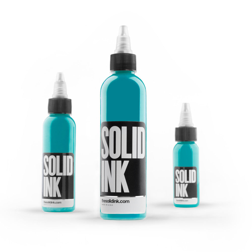 Solid Ink - Turquoise 4oz